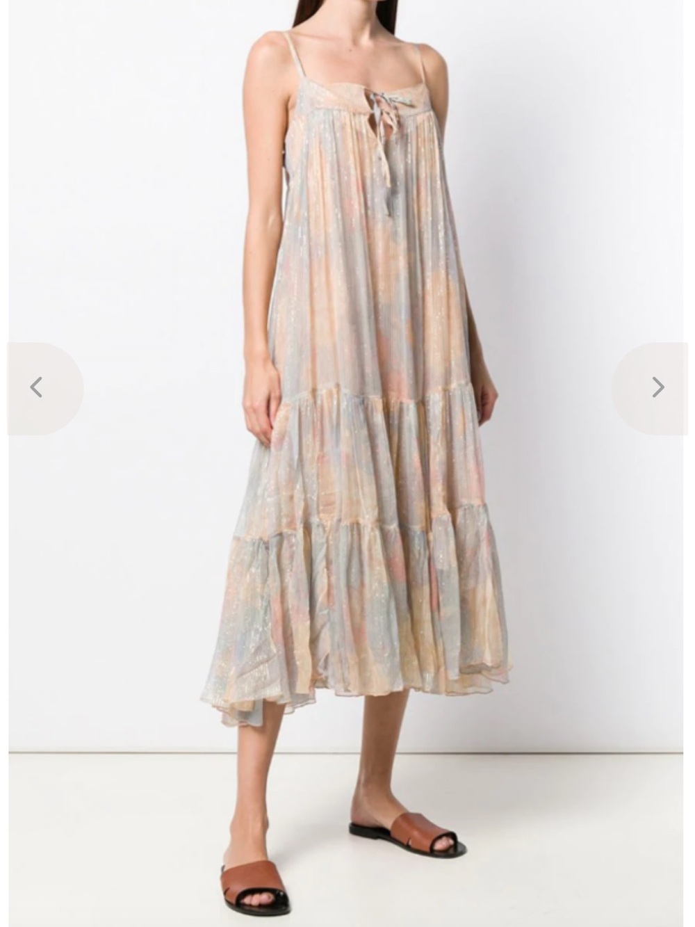 Mes Desmoiselle lurex midi Dress EU Sz 44
